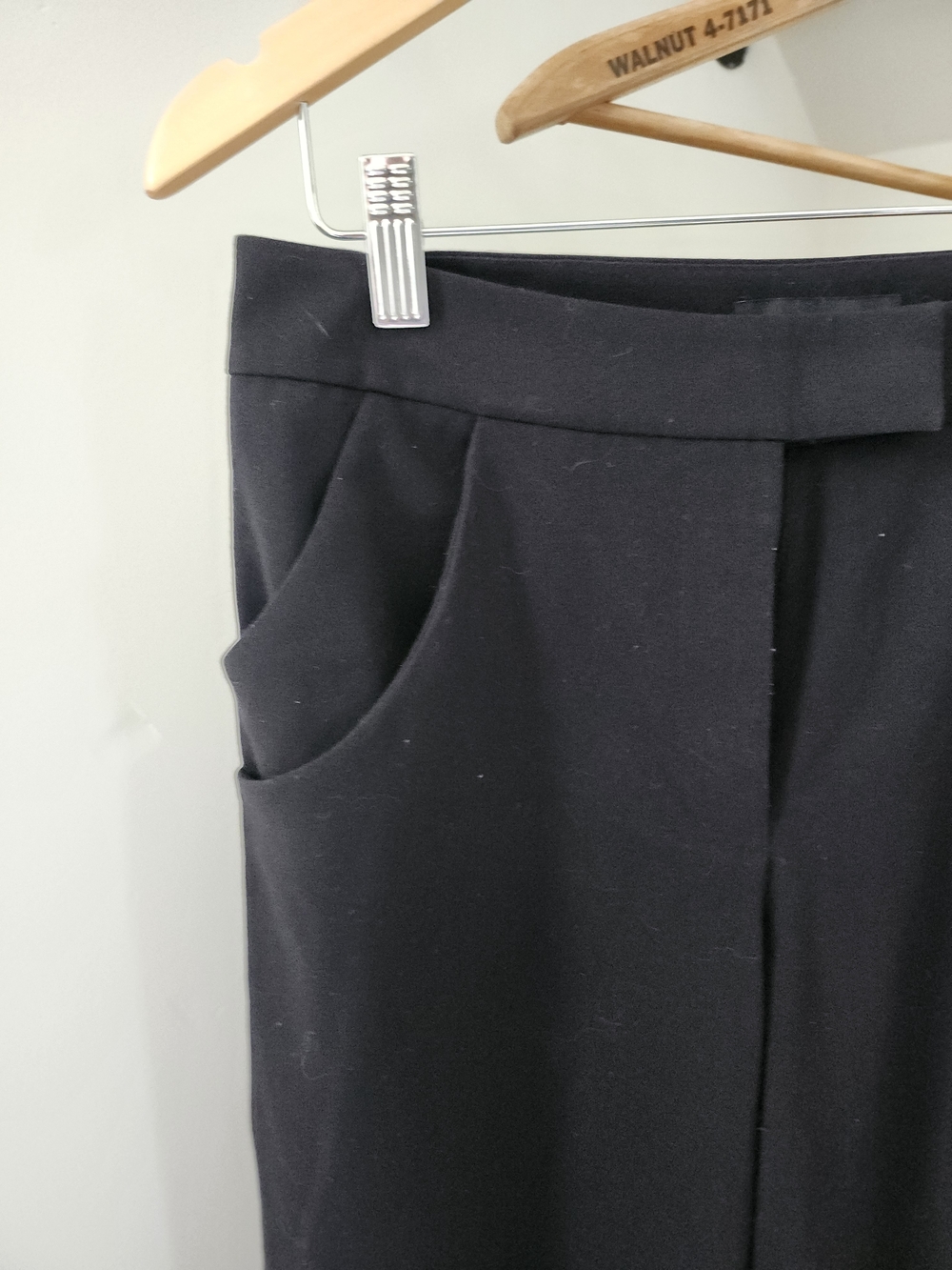 Mendocino Black Wide-Leg Pants